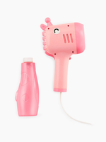 Генератор мыльных пузырей Bubble Gun «Бабл Ган» Pink