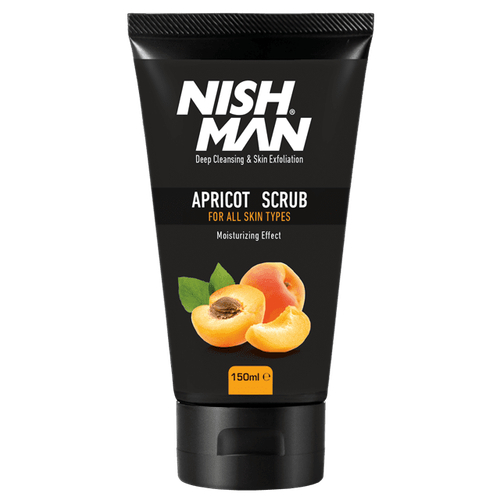 NISHMAN FACE & SKIN SCRUB APRICOT - Скраб для лица Абрикос 150 МЛ