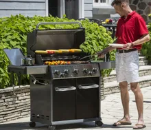 Газовый гриль Broil King BARON 590, 7 горелок, вертел