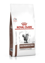 Сухой корм Royal Canin Gastrointestinal Moderate Calorie для кошек с избыточным весом и острых расстройствах пищеварения, 2 кг