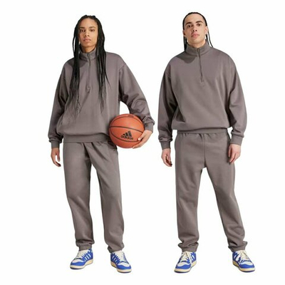 Штаны adidas Basketball Fleece Joggers Brown