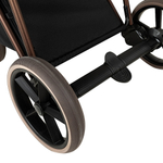 Детская коляска Roan Sol Vintage Luxury 2.0 3 в 1 с автокреслом Pituso Baesa Pro Black VIN 04/TC Turkish Coffe/Bronze/руч.Cappuccino