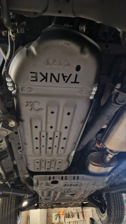 Защита агрегатов алюминий 5мм Tank 300