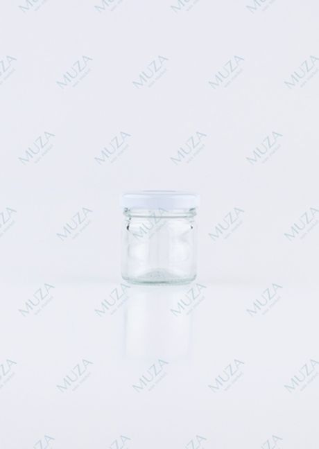 Баночка стеклянная с крышкой 30 мл.