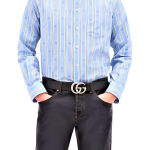 Пояс GUCCI G 4cm, 406831-DJ20N-1000