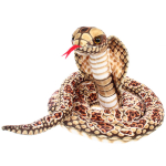 Мягкая игрушка «Змея» Величественная 200 см, Коричневый