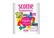 Туалетная бумага Crecia &quot;Scottie Flower PACK 1.5&quot; двухслойная NP, 8 шт