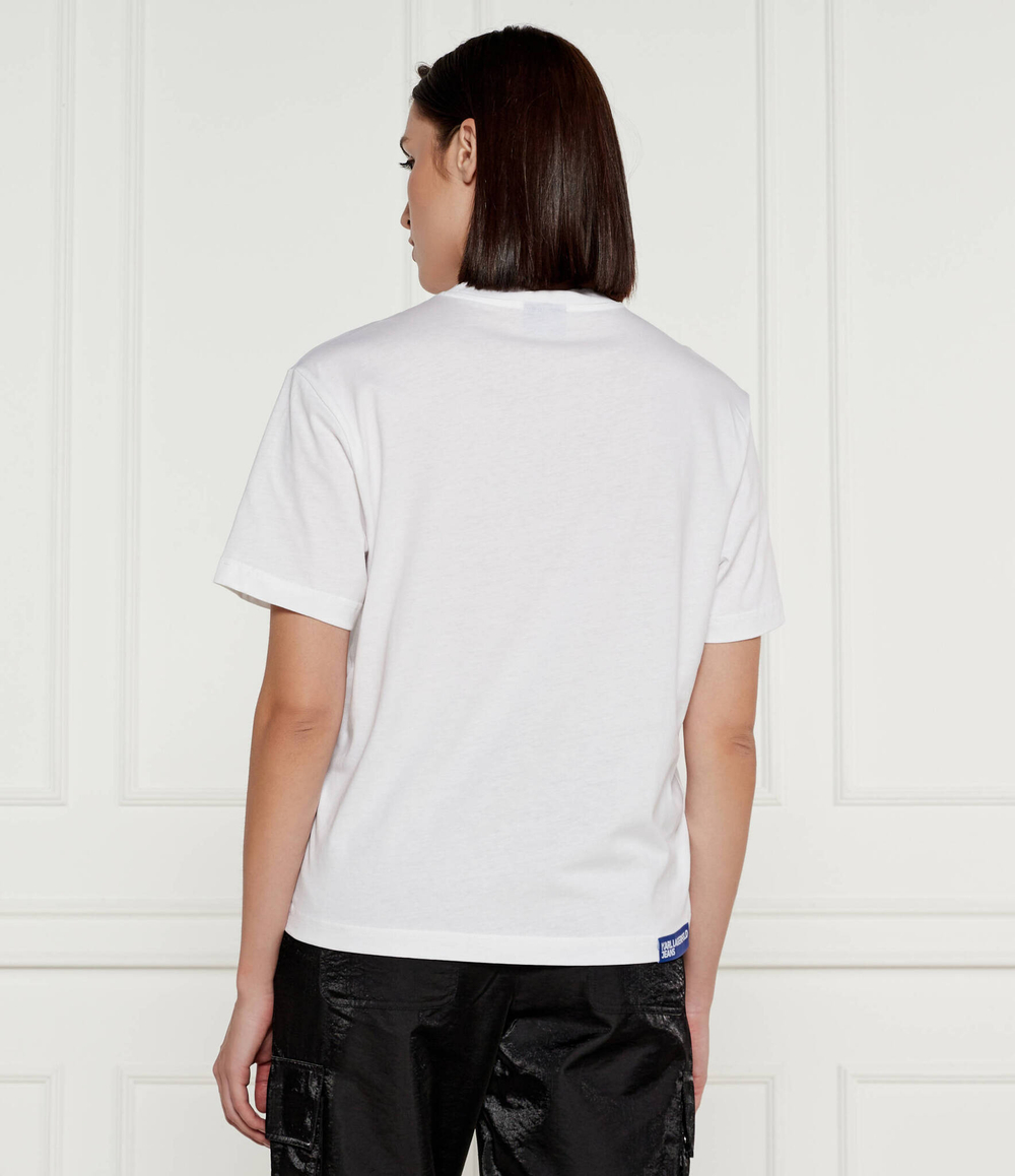 Футболка Karl Lagerfeld Jeans - белый(241J1714)