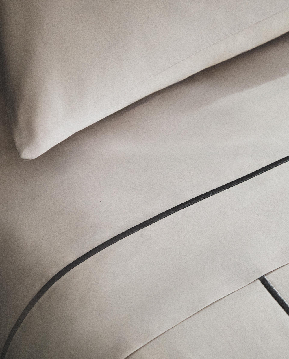 Простыня Zara Home сатин, хлопок 100%, однотонный, 6102/089 · арт. 6102/089