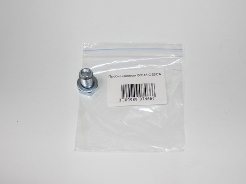 Пробка сливная M14х1.5х22 мм 06518 OSSCA