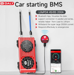 Плата контроля BMS LiFePO4 8S 24V 200A Car starting