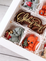 Сладкий новогодний подарок "Новогодняя сказка" #2 / Подарок из шоколада на новый год