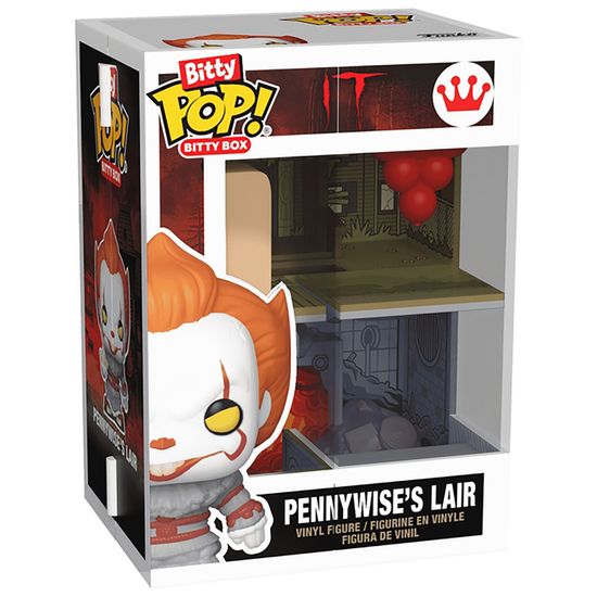 Набор Funko Bitty POP! Bitty Box Movies IT — Pennywise's Lair + 2 Bitty POP! Pennywise, Georgie Denbrough (№85535)