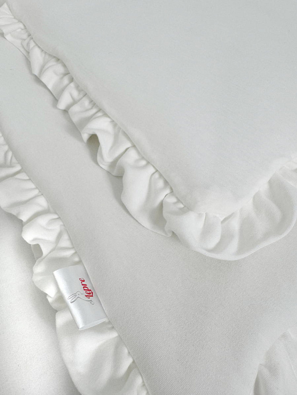 Комплект постельного белья Lepre New Royal Collection 4 предмета 120х90 см экрю