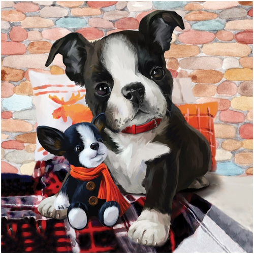 Пазл  64 эл. ТРИ СОВЫ "Плюшевый друг" И