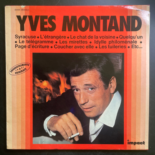 Yves Montand ‎– Yves Montand (Франция 1978г.)