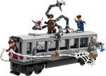 Конструктор Лего Марвел Сцена с Человеком-пауком 76321 | LEGO Marvel Spider-Man Doc Ock Subway Train Scene 393 детали 9+