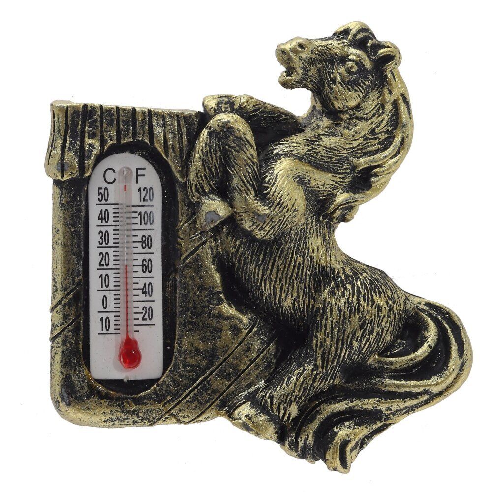 GAEM Магнит "Лошадка" с термометром, L5 W1,5 H5,5 см, 8в.