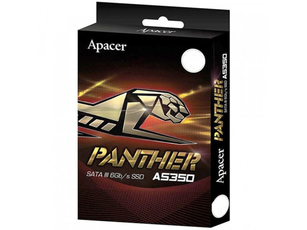 SSD накопитель Apacer AS350 Panther 480ГБ, 2.5" SATA, SATA III, [AP480GAS350-1]