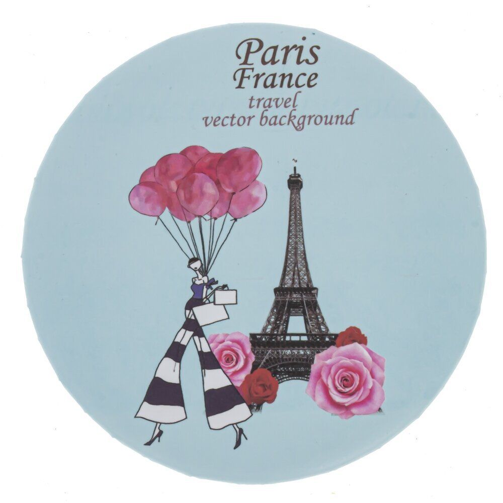 GAEM Зеркало карманное, L7 W7 H1 см, 6в.