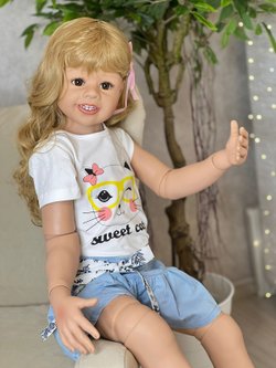 Кукла Реборн ростовая 98см (FA-255)