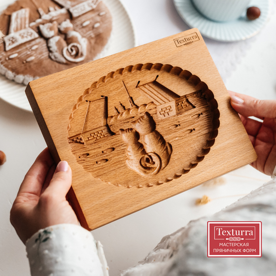 Пряничная форма Питерские коты