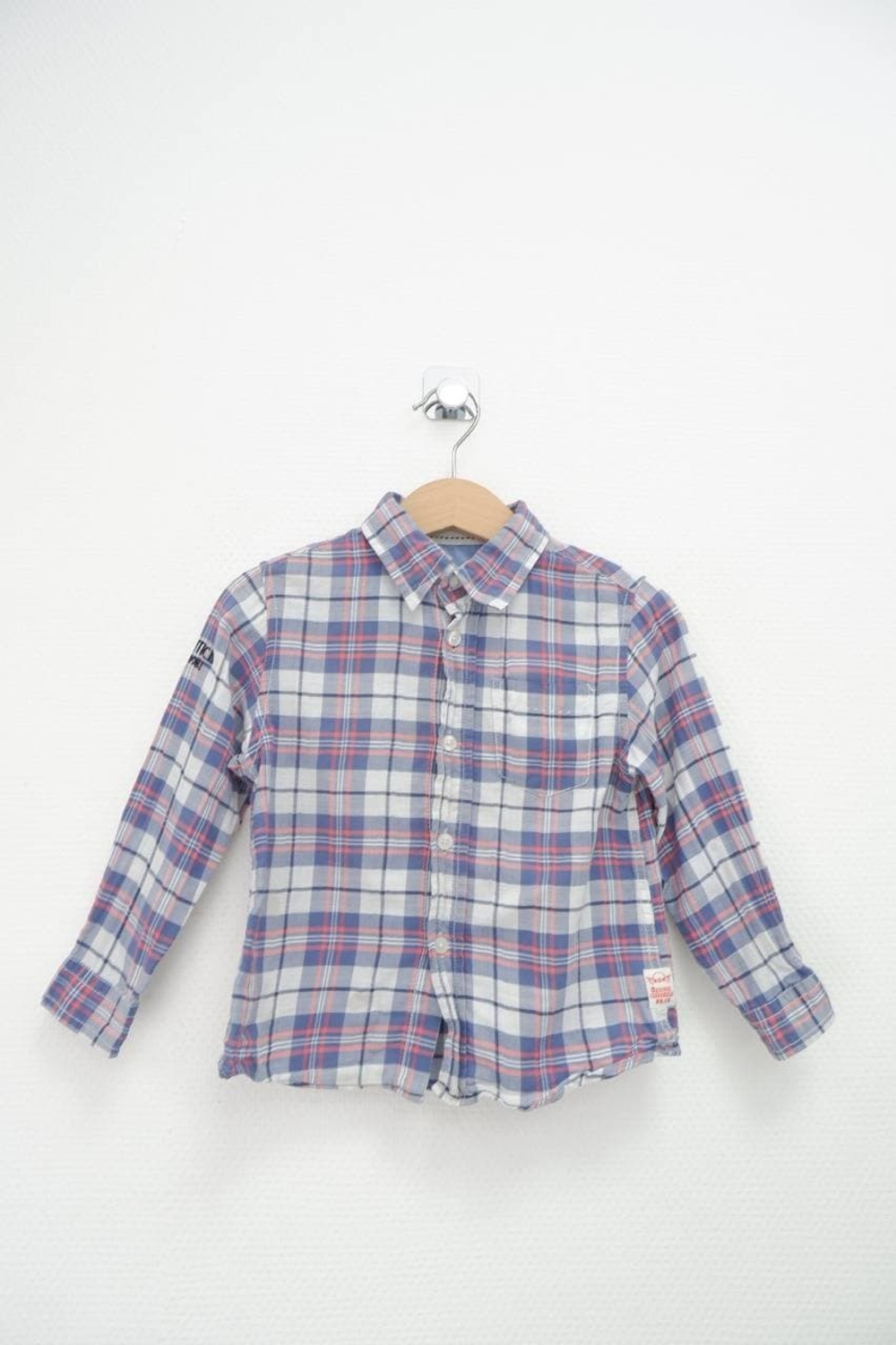 Рубашка в клетку на 18/24 месяца