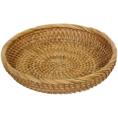 Сухарница плетеная из ротанга «Boho style» 21*4см