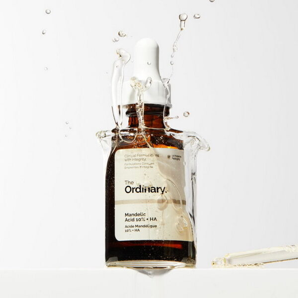 Мягкая пилинг-сыворотка с 10% миндальной кислоты The Ordinary Mandelic Acid 10% + HA, 30мл