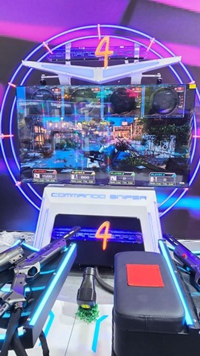 Игровой автомат видео стрелялка для 4-х игроков «Sniper»