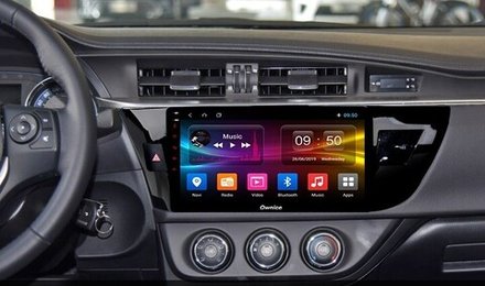 Магнитола для Toyota Corolla 2013-2016 - Carmedia OL-1603 QLed, Android 12, TS10, CarPlay, 4G SIM-слот