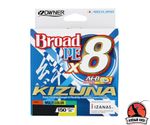 OWNER Шнур Kizuna X8 Broad PE multi color 10м 150м 0,33мм 27,2кг