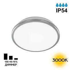 CL702161W Луна Хром LED Св-к Наст.-Потол
