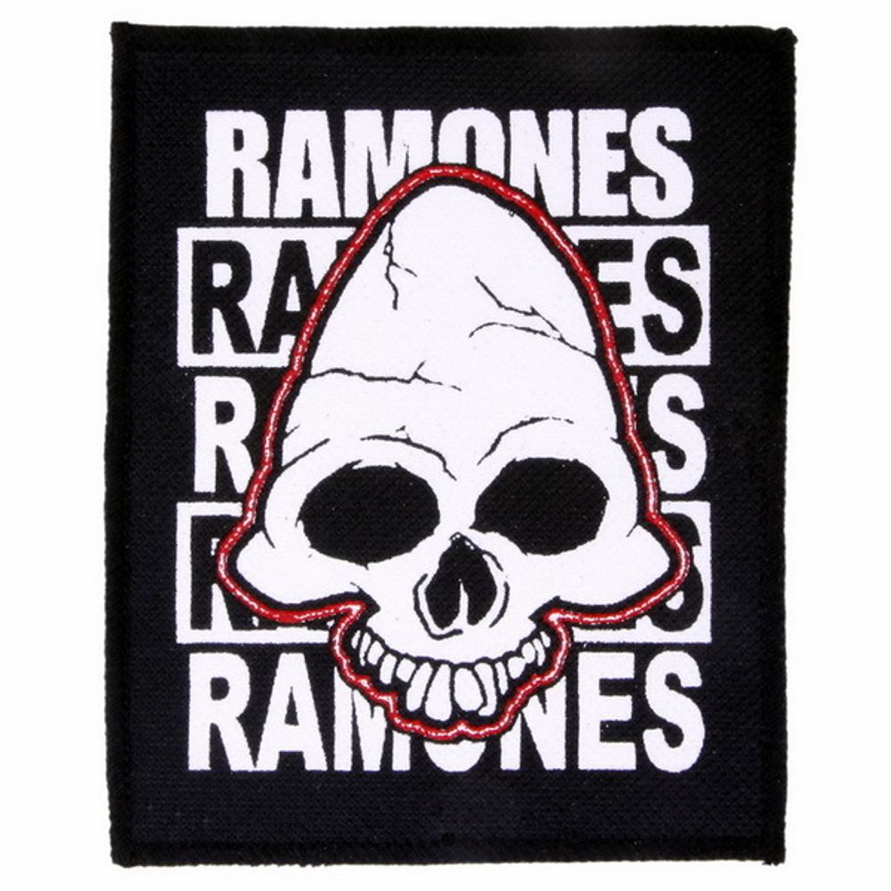 Нашивка Ramones череп (165)