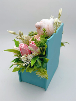 Букет из мыла для учителя Азбука