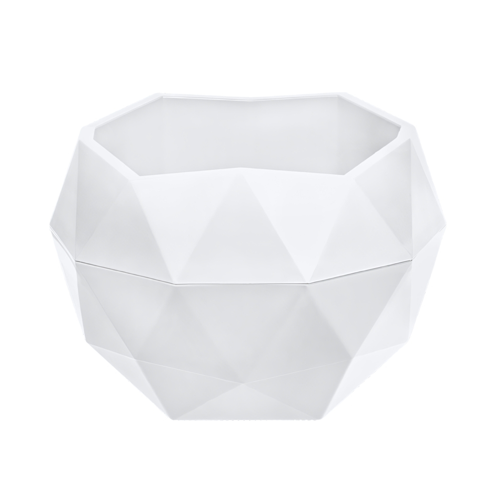 Кашпо "Топаз" (1,2л.) Цв. Белый