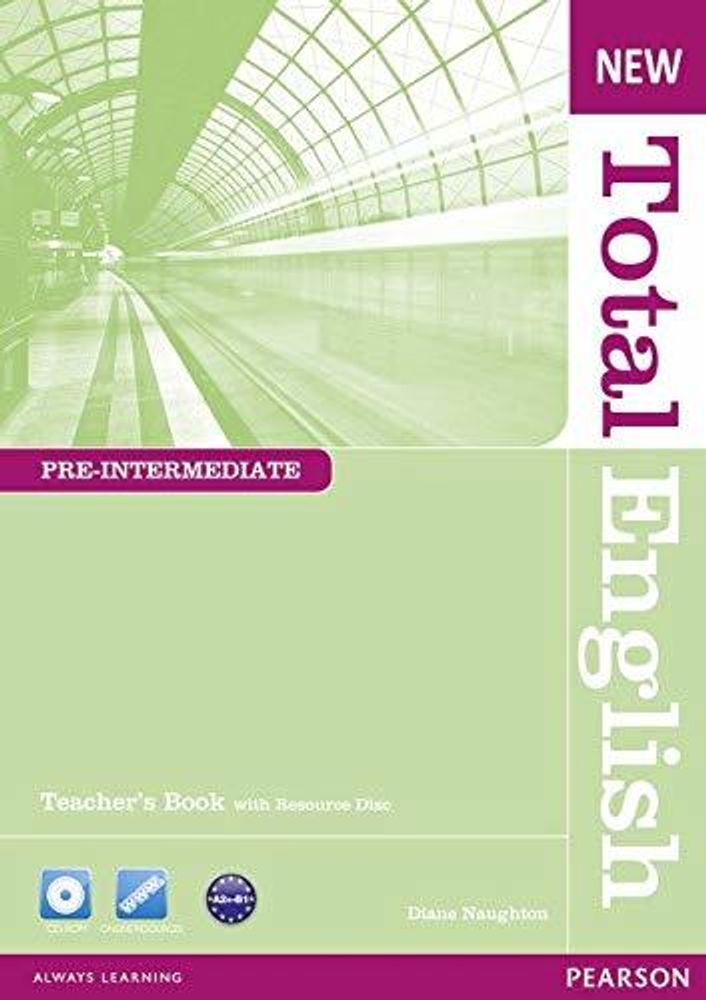 New Total English Pre-Int книга для учителя (TB + Teacher&#39;s Resource CD)