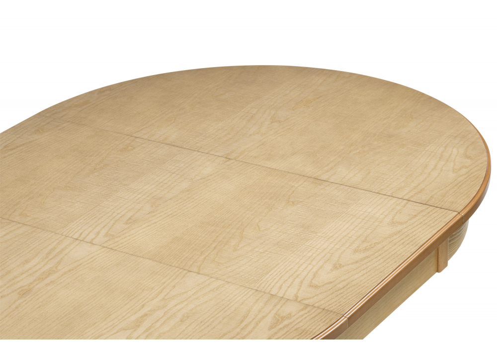 Стол деревянный Woodville Орден 100(140)x100 круглый дуб