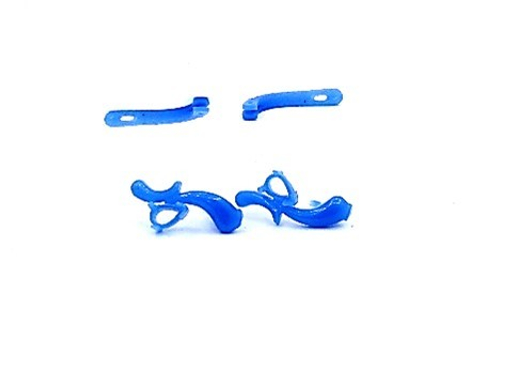 Восковка серьги (груша 4.00 х 3.00 мм - 2 шт., 4 детали)