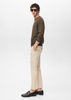 Укороченные брюки-чинос Prato tapered fit