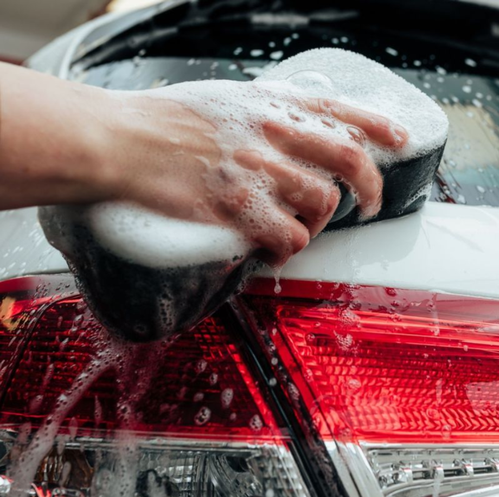 ГУБКА ДВУСТОРОННЯЯ ДЛЯ РУЧНОЙ МОЙКИ К2 TWO-SIDE SPONGE