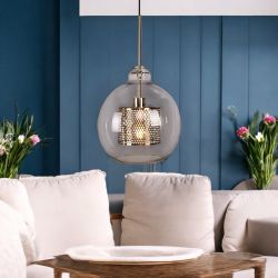 Подвесной светильник CATCH F pear brass D30