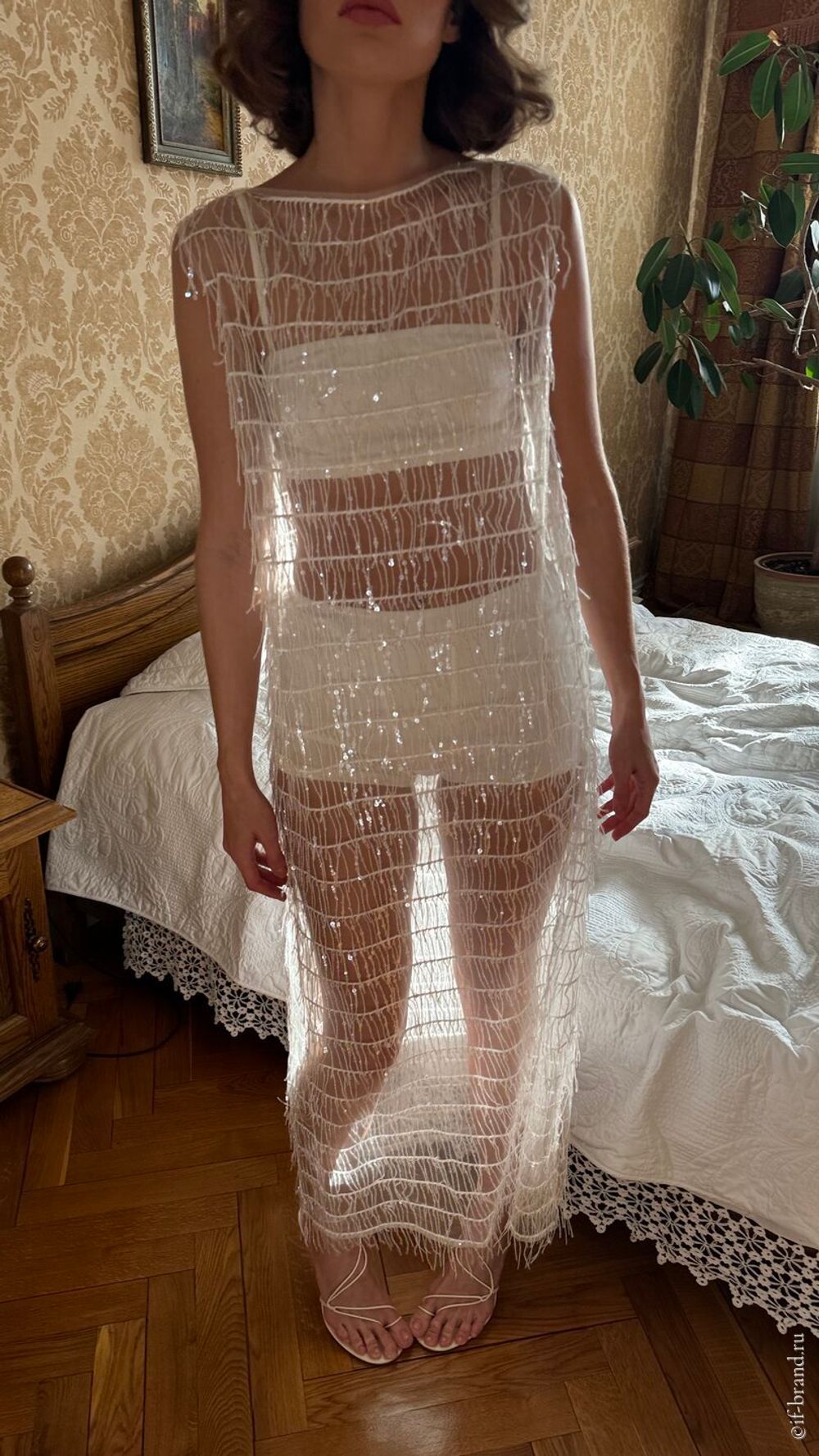 платье с пайетками RECHINSKAYA