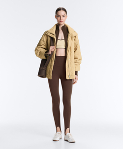 OYSHO Легинсы Comfortlux с очень высокой посадкой до щиколотки, коричневый