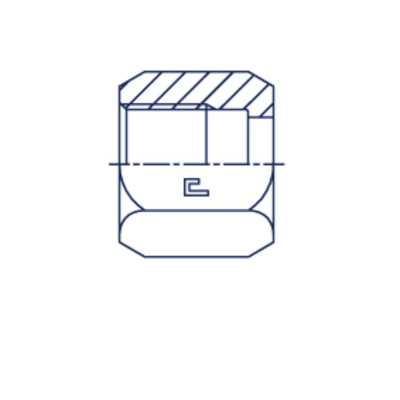 Гайка N JIC 3/4