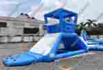 Коммерческий аквапарк на воде «Улыбка моря» 37×32×4 м