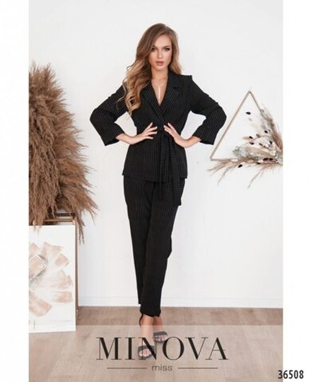 Костюм 1150-черный Minova Фото 2