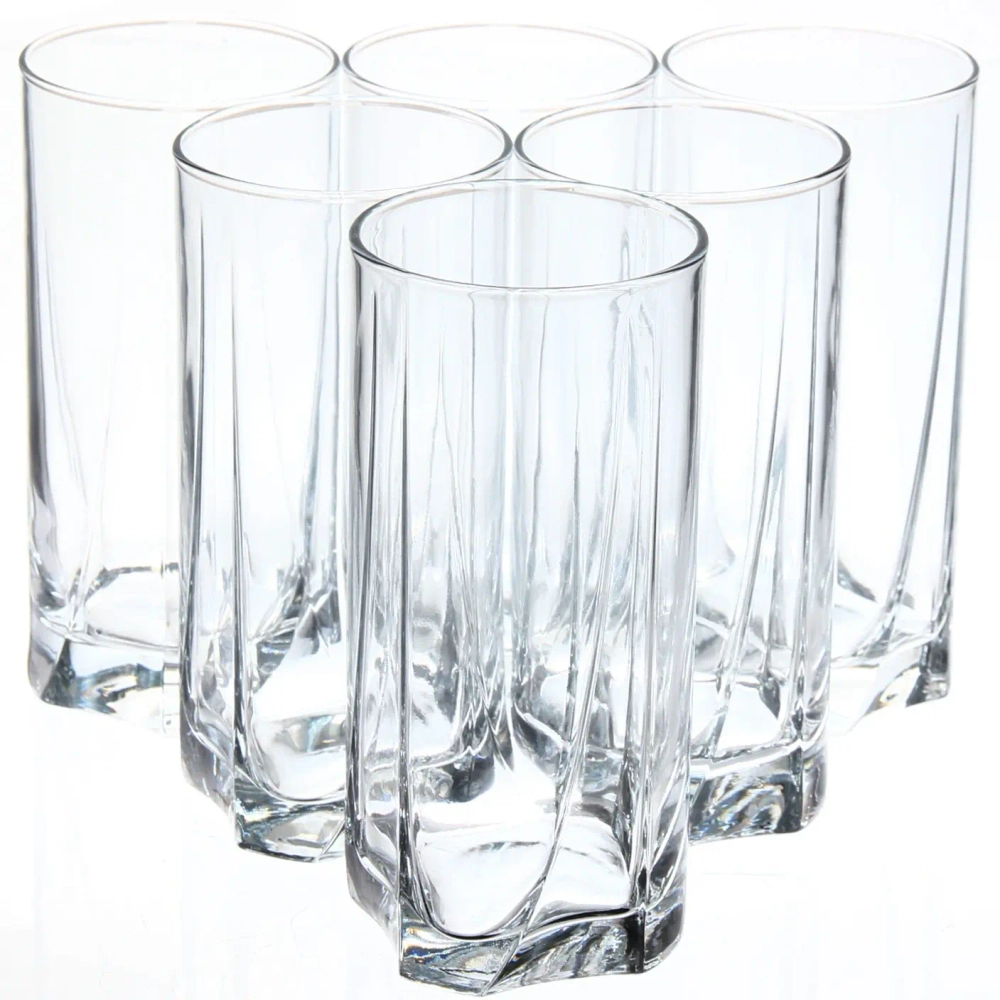 Набор стаканов для коктейля 6шт 390мл «Луна» 42358B