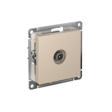 Розетка телевизионная TV AtlasDesign коннектор механизм песочн. SE ATN001293