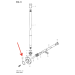 Suzuki 09181-17023-0000 Шайба рег. 17х23х0.4  DF2.5   1шт Оригинал